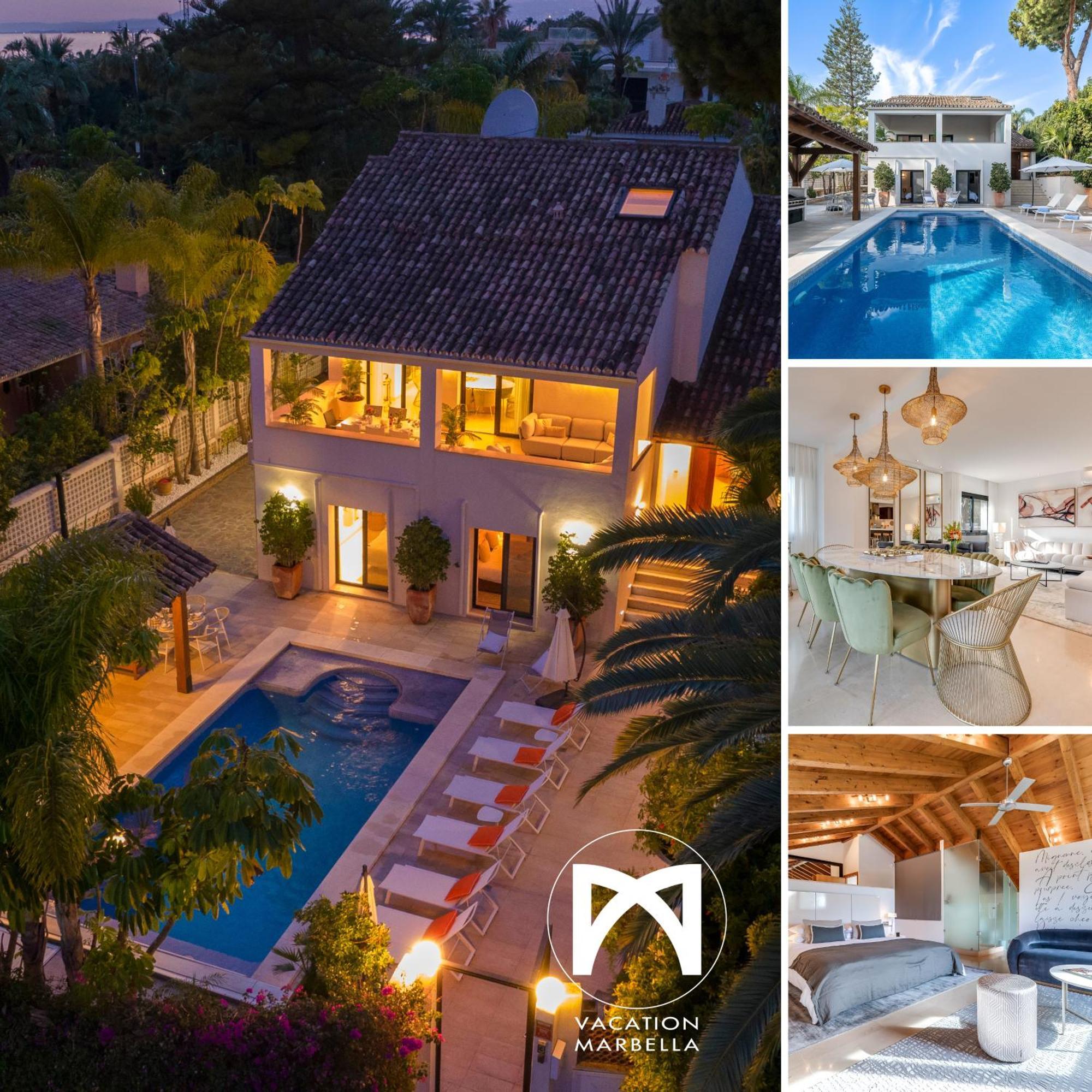 Vacation Marbella I Villa La Cabane, Prestige, Heated Pool, 300M To The Beach Exteriör bild